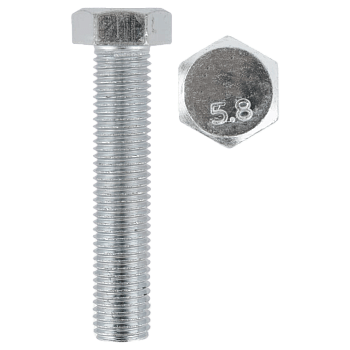 Болт М24х80 DIN933 с полной резьбой,оцинк.