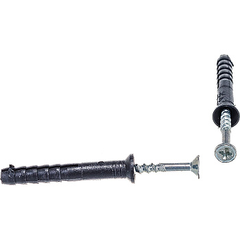 Дюбель-гвоздь 6х40 гриб 2 УС, черный (200шт)